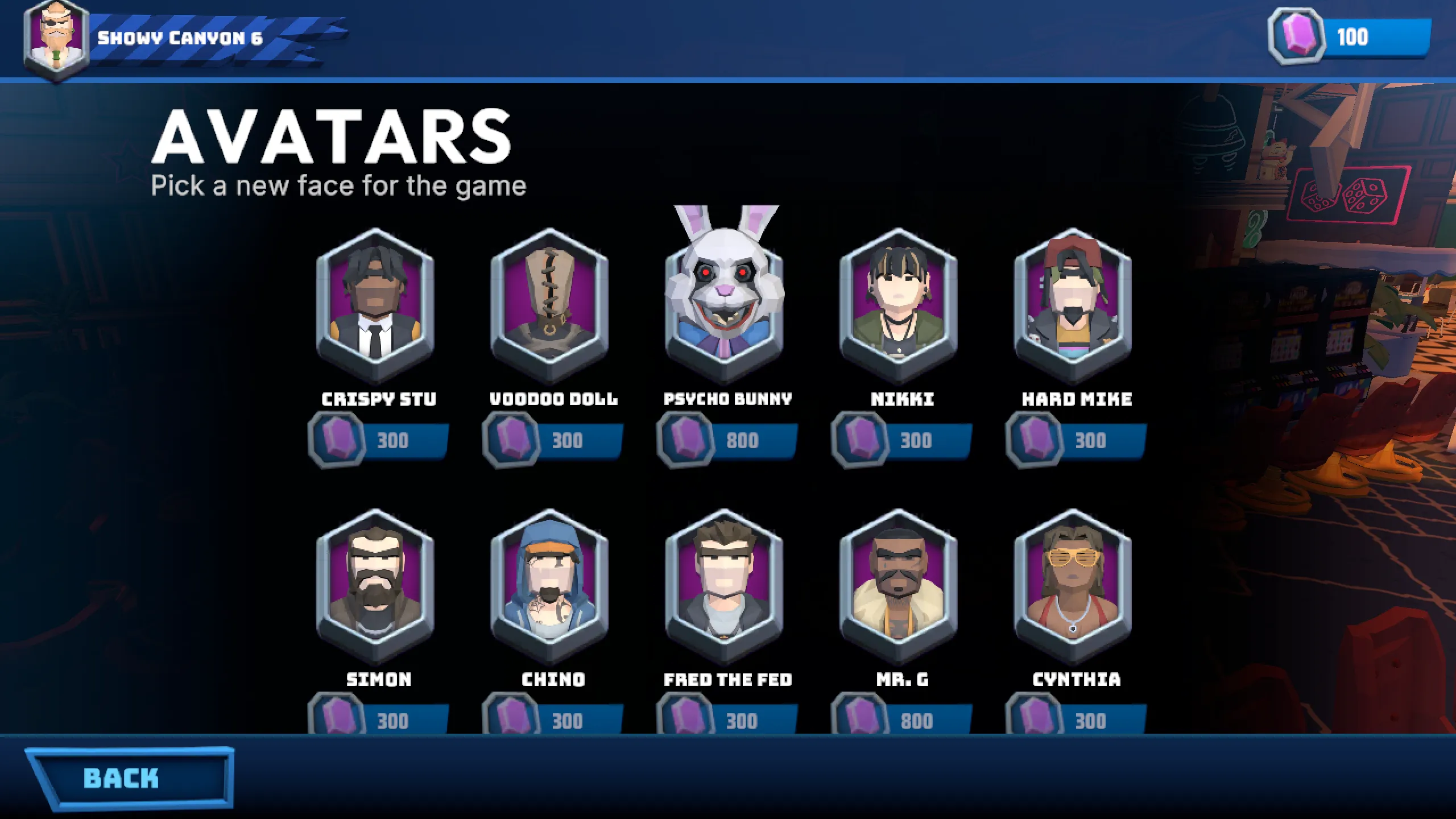 Characters and avatars