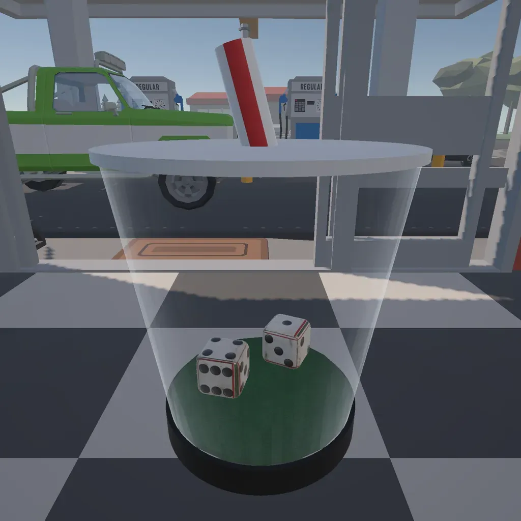 The Gas Station table in Bubble Craps