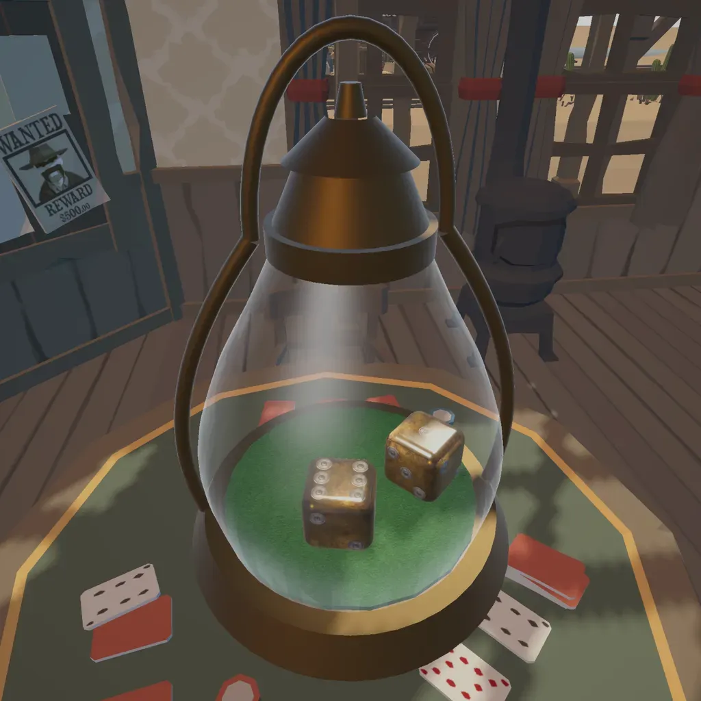 The Saloon table in Bubble Craps