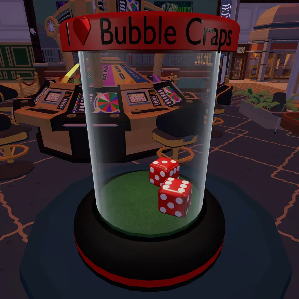 The Strip Hotel table in Bubble Craps