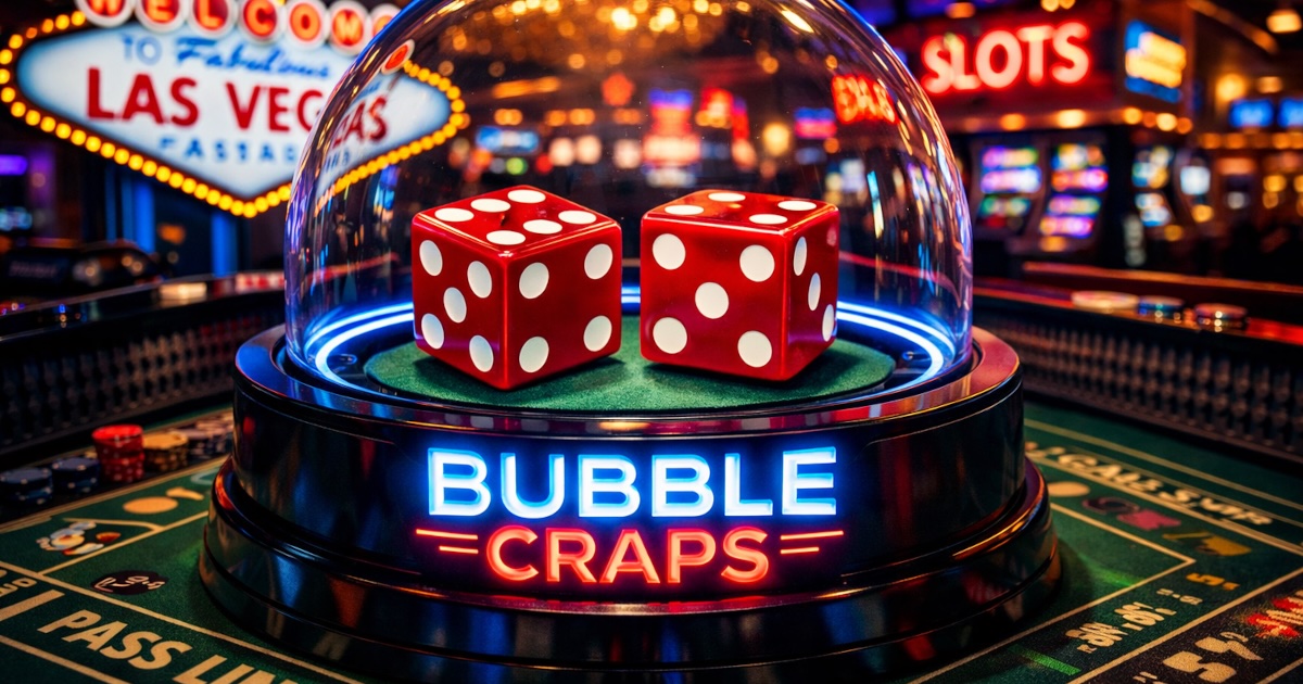 Bubble Craps game screenshot